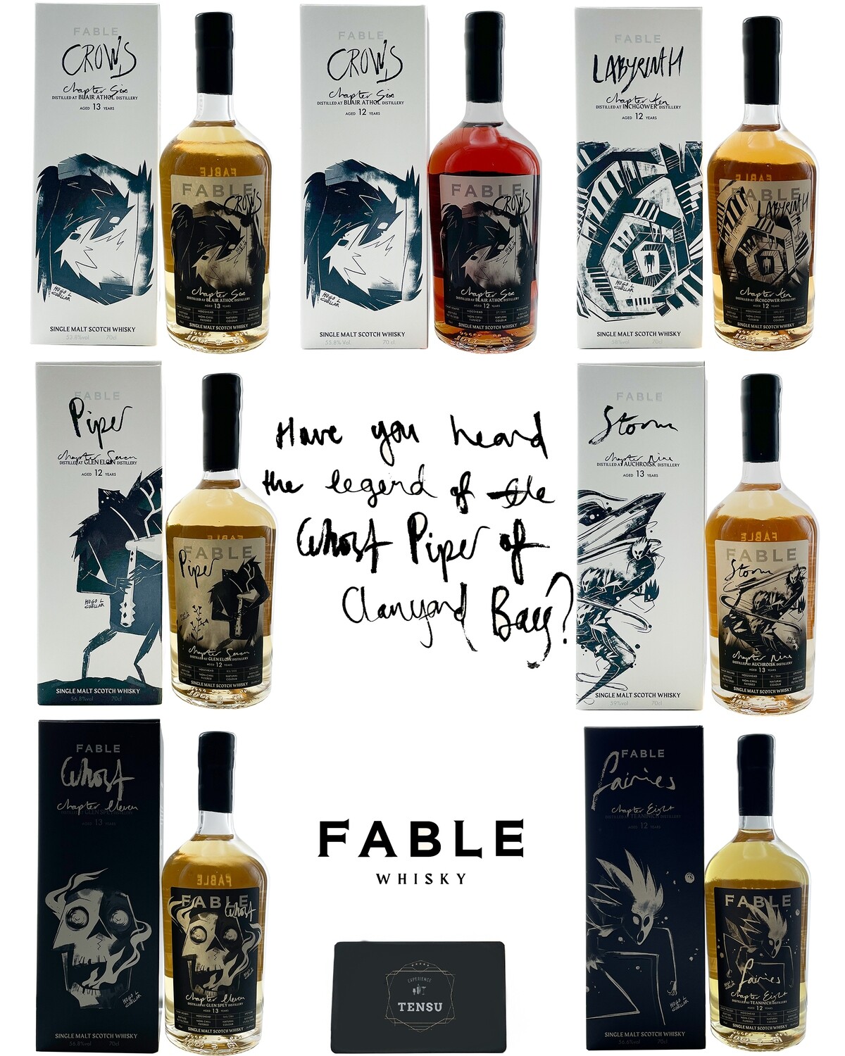 Fable Whisky The Collection Chapter Six-Eleven (2021) "SET 7x70CL"