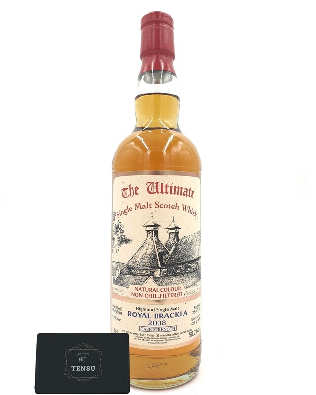 Royal Brackla 12Y (2008-2021) Refill &amp; 1st Fill Sherry Butt 58.2 "The Ultimate"