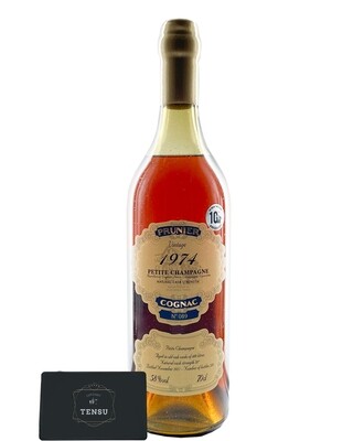 Cognac Prunier Petite Champagne (1974-2021) 58.0 (10th Anniversary TWM)