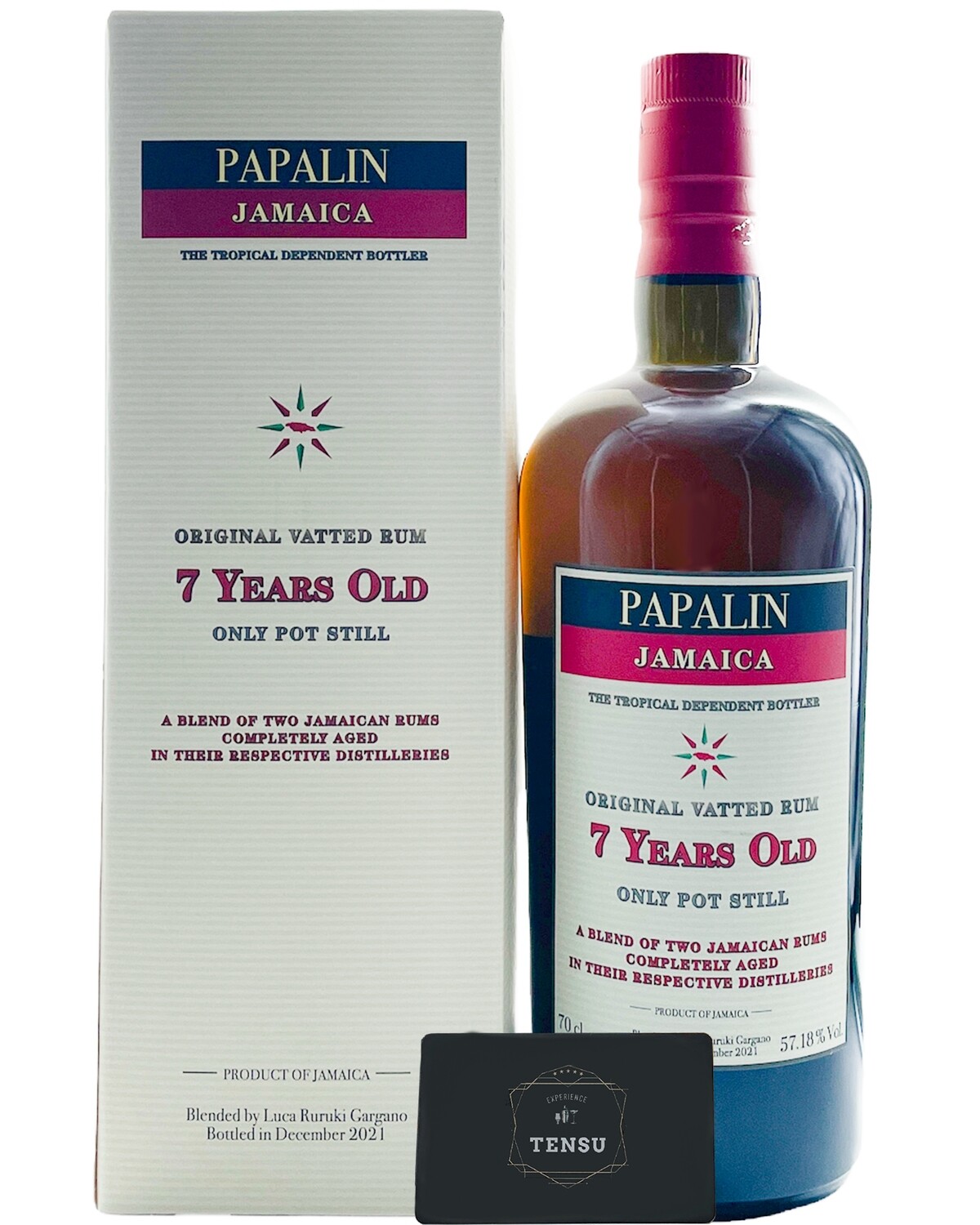 Papalin 7 Years Old (Navy-Only Pot Still) 57.18 "Velier"
