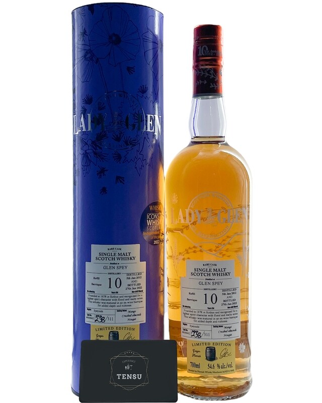 Glen Spey 10Y (2012-2022) Refill Barrique 54.6 "Lady of the Glen"