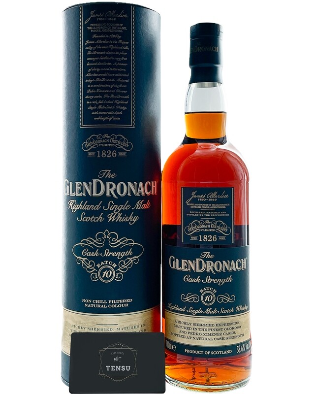 GlenDronach Cask Strength Batch 10 (2021) 58.6 "OB"