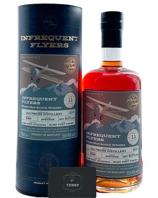 Aultmore 11Y (2010-2021) 59.4 N°73 &quot;Infrequent Flyers&quot; AWWC