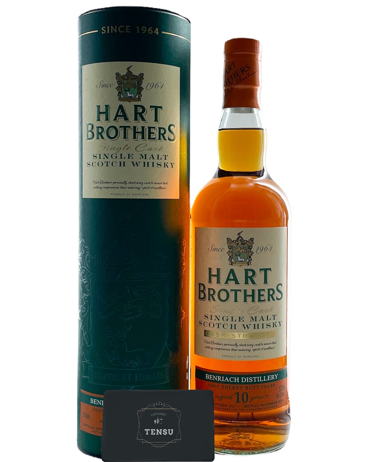 BenRiach 10Y (2011-2021) Sherry Butt 57.5 "Hart Brothers"