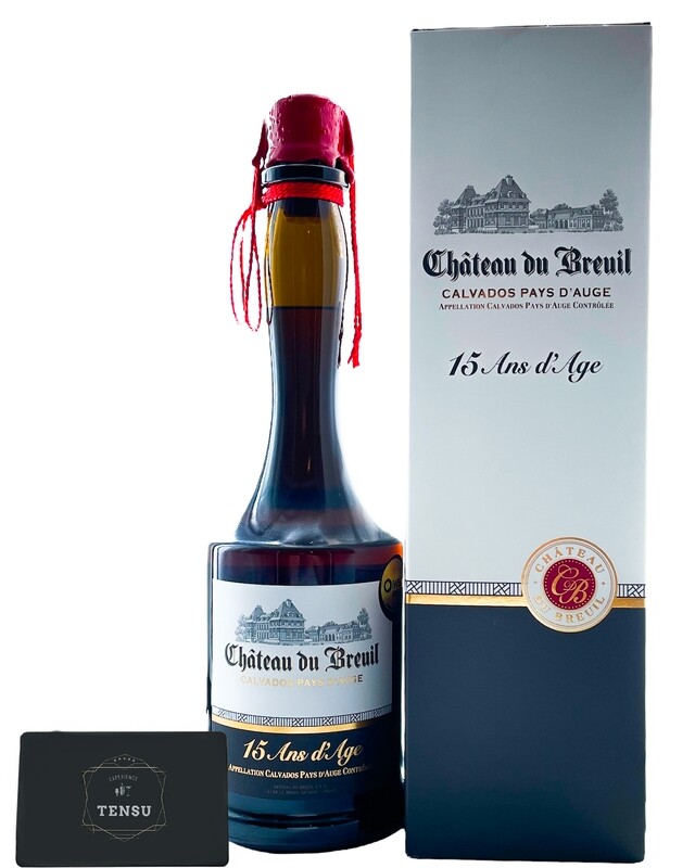 Calvados Pays d&#39;Auge - Chateau du Breuil 15 Ans 41.0 &quot;OB&quot;
