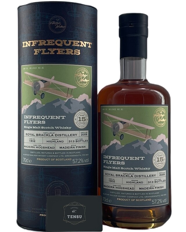 Royal Brackla 15Y (2006-2022) Madeira Hogshead 57.2 N°81 "Alistair Walker Whisky Company"
