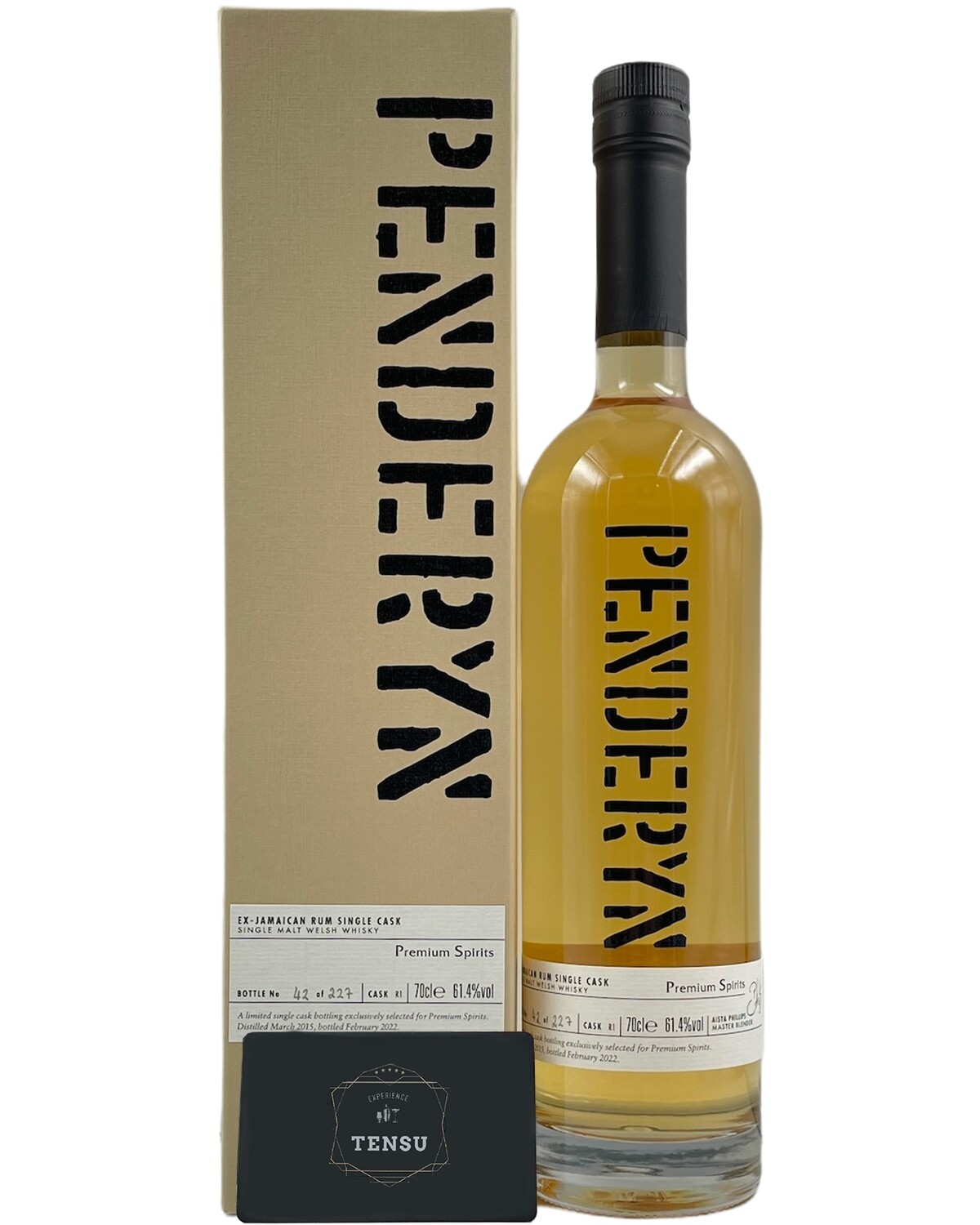 Penderyn 6Y (2015-2022) 61.4 Single Jamaican Rum Cask Finish "Premium Spirits"