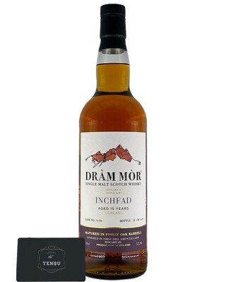 Inchfad 15Y (2022) 1st Fill Amontillado Hogshead 52.3 &quot;Dram Mor&quot;
