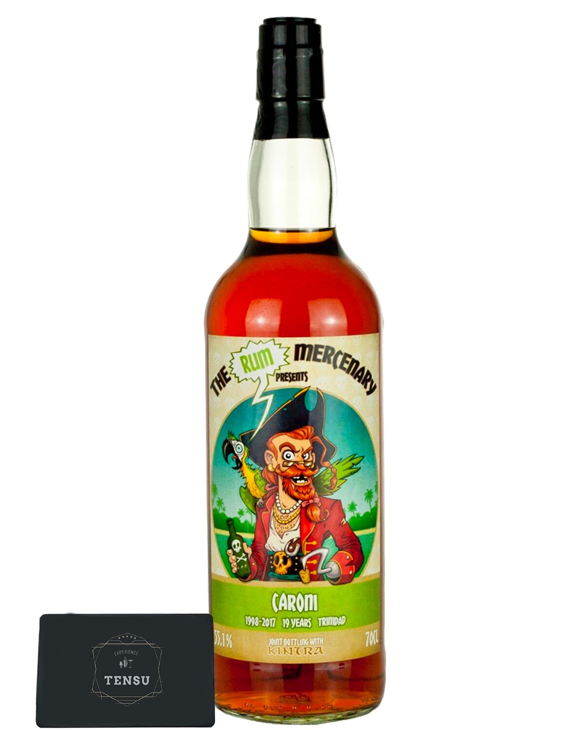 Caroni 19Y Trinidad Rum (1998-2017) 55.1 "The Rum Mercenary & Kintra" [SAMPLE 2CL]