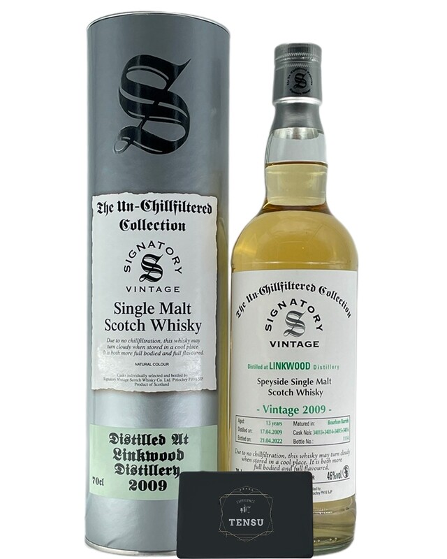 Linkwood 13Y (2009-2022) 46.0 UCF "Signatory"