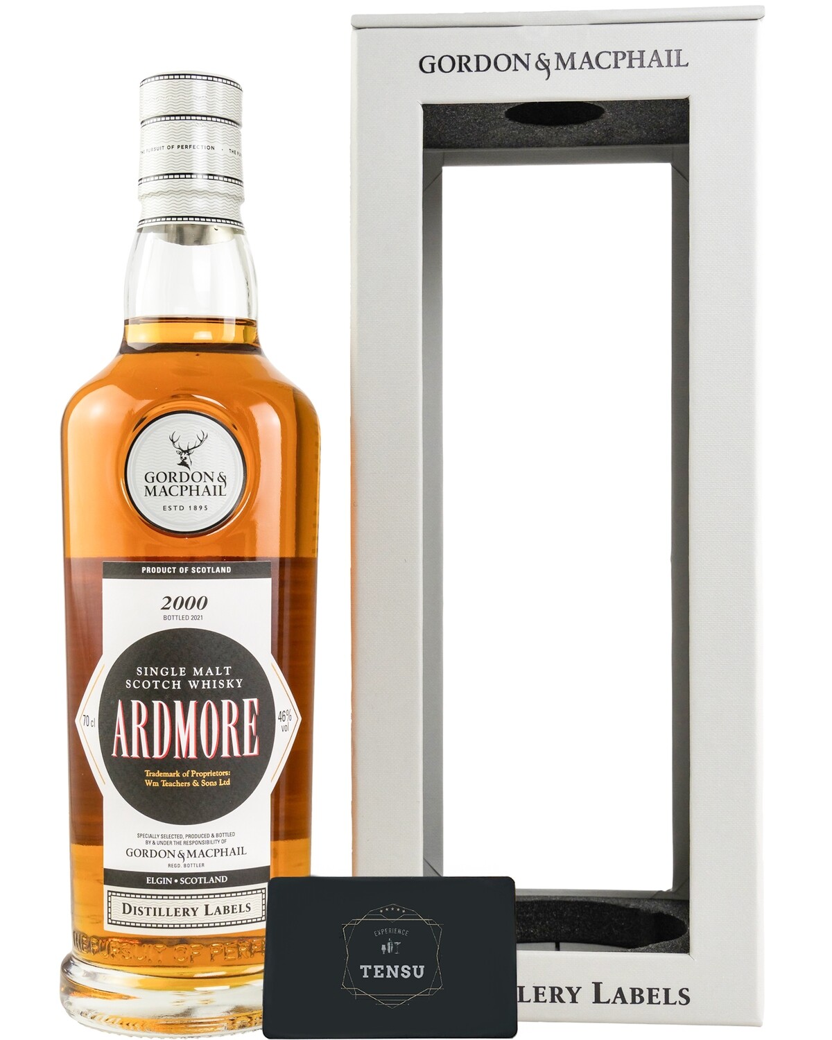 Ardmore 21Y (2000-2021) 46.0 Distillery Labels "Gordon & MacPhail"