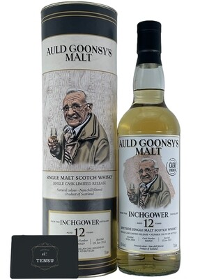 Inchgower 12 Years Old (2008-2021) 58,4 &quot;Auld Goonsy&#39;s Malt&quot;