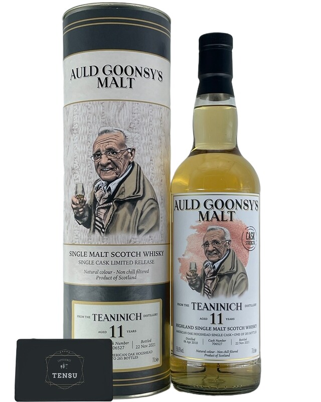 Teaninich 11 Years Old (2010-2021) 58,6 &quot;Auld Goonsy&#39;s Malt&quot;