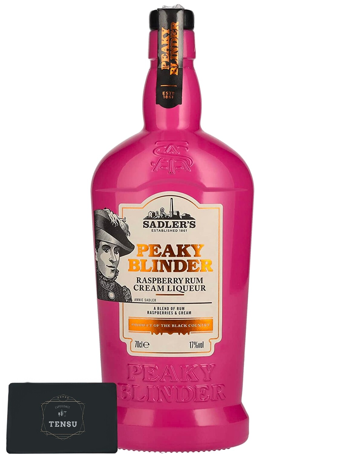 Peaky Blinder Raspberry Rum Cream Liqueur 17.0% (0.70 Liter)
