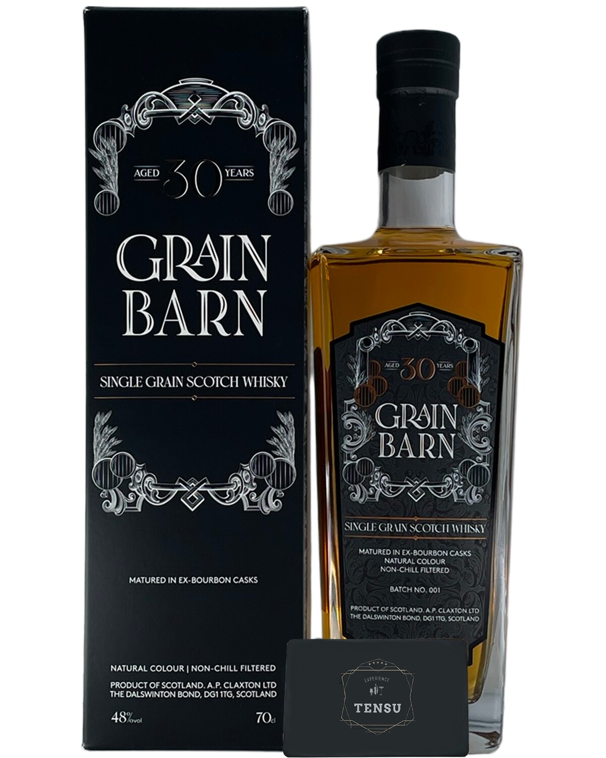 Grain Barn/Girvan 30Y (1992-2022) Bourbon Barrel 48.0 "Claxton's"