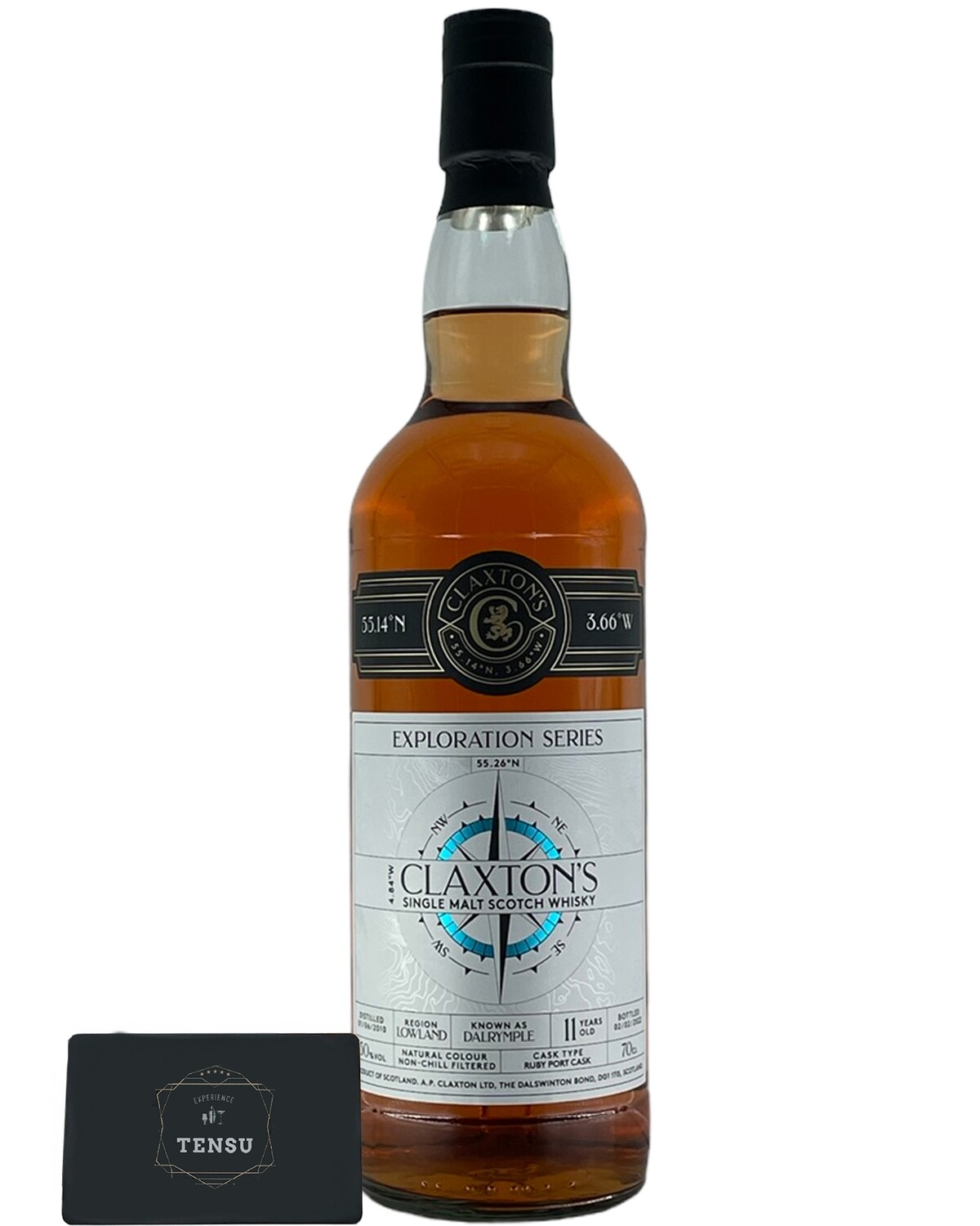 Dalrymple 11Y Ailsa Bay - Exploration Series (2010-2022) Ruby Port Cask 50.0 "Claxton's"