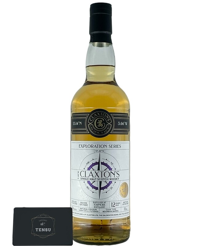 Tormore 12Y [For High Spirits] - Exploration Series (2008-2021) Bourbon Barrel 50.0 "Claxton's"