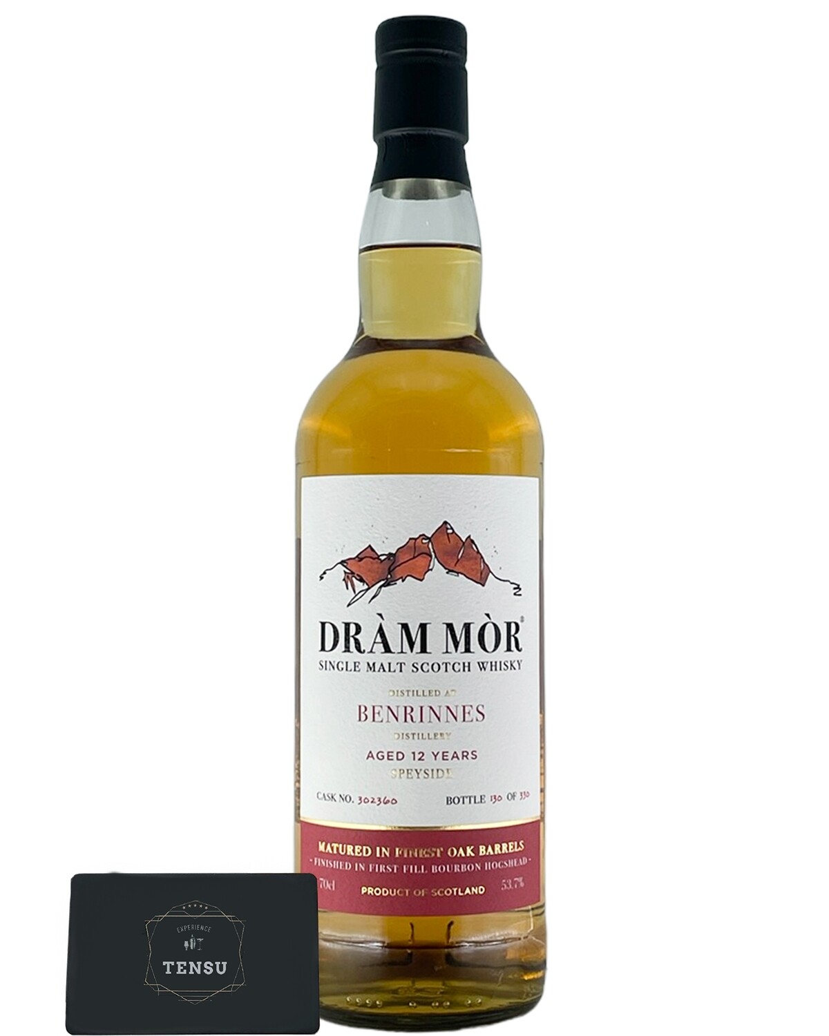 Benrinnes 12Y (2022) 1st Fill Bourbon 53.7 &quot;Dram Mor&quot;