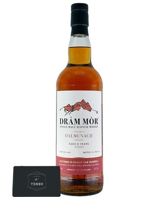 Dalmunach 6Y (2022) 1st Fill Bourbon 58.2 &quot;Dram Mor&quot;