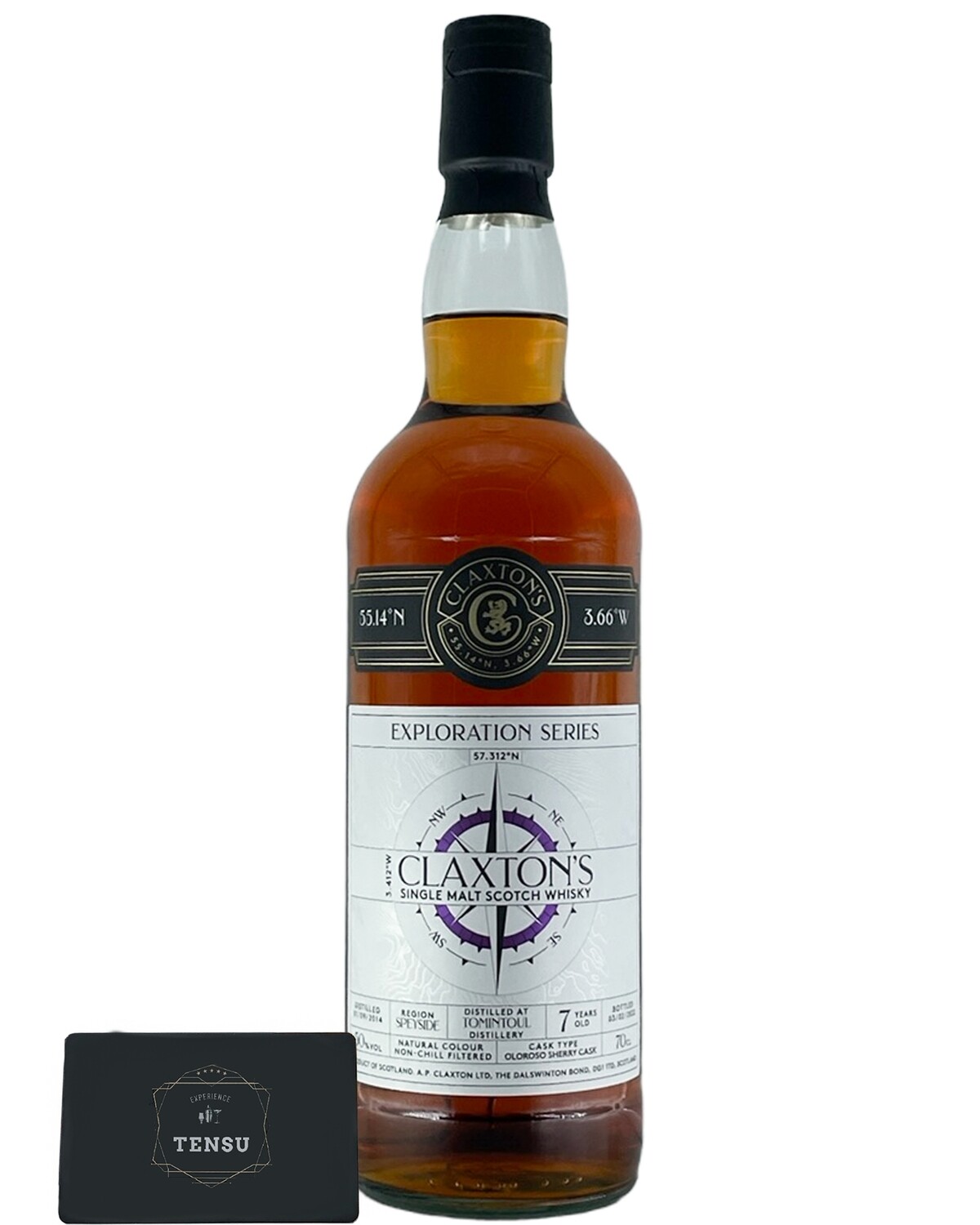 Tomintoul 7Y - Exploration Series (2014-2022) Oloroso Sherry Cask 50.0 "Claxton's"