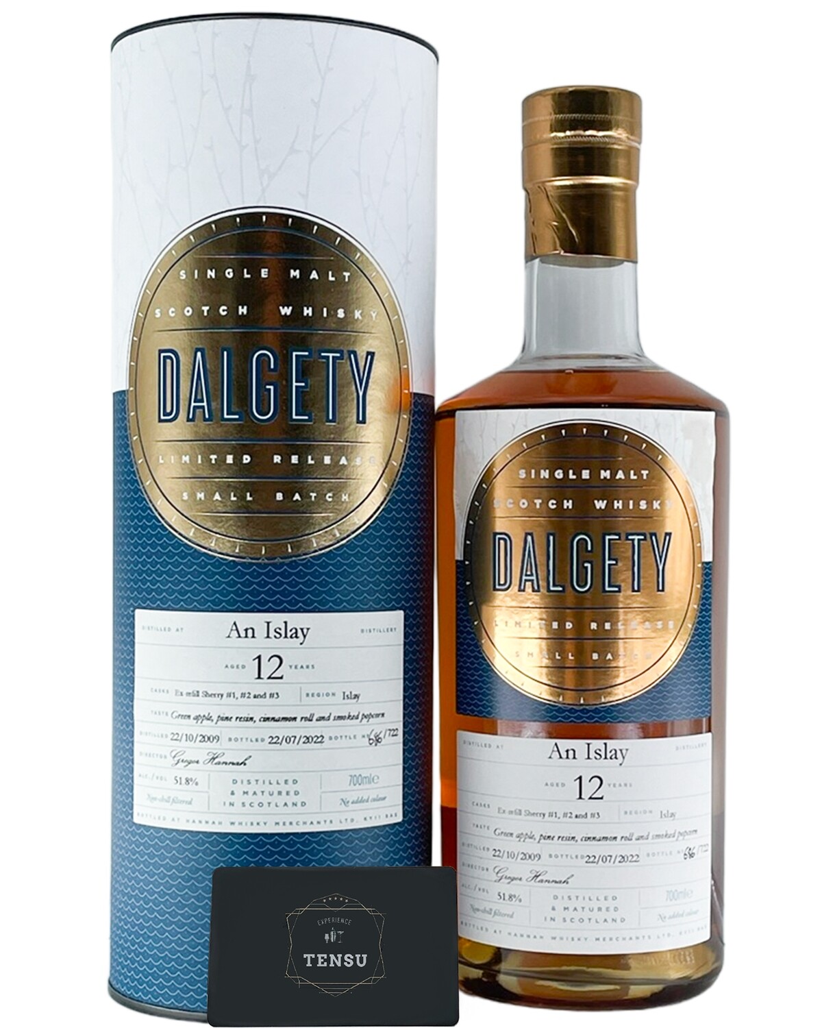 An Islay 12Y (2009-2022) Refill Sherry 51.8 "Dalgety"