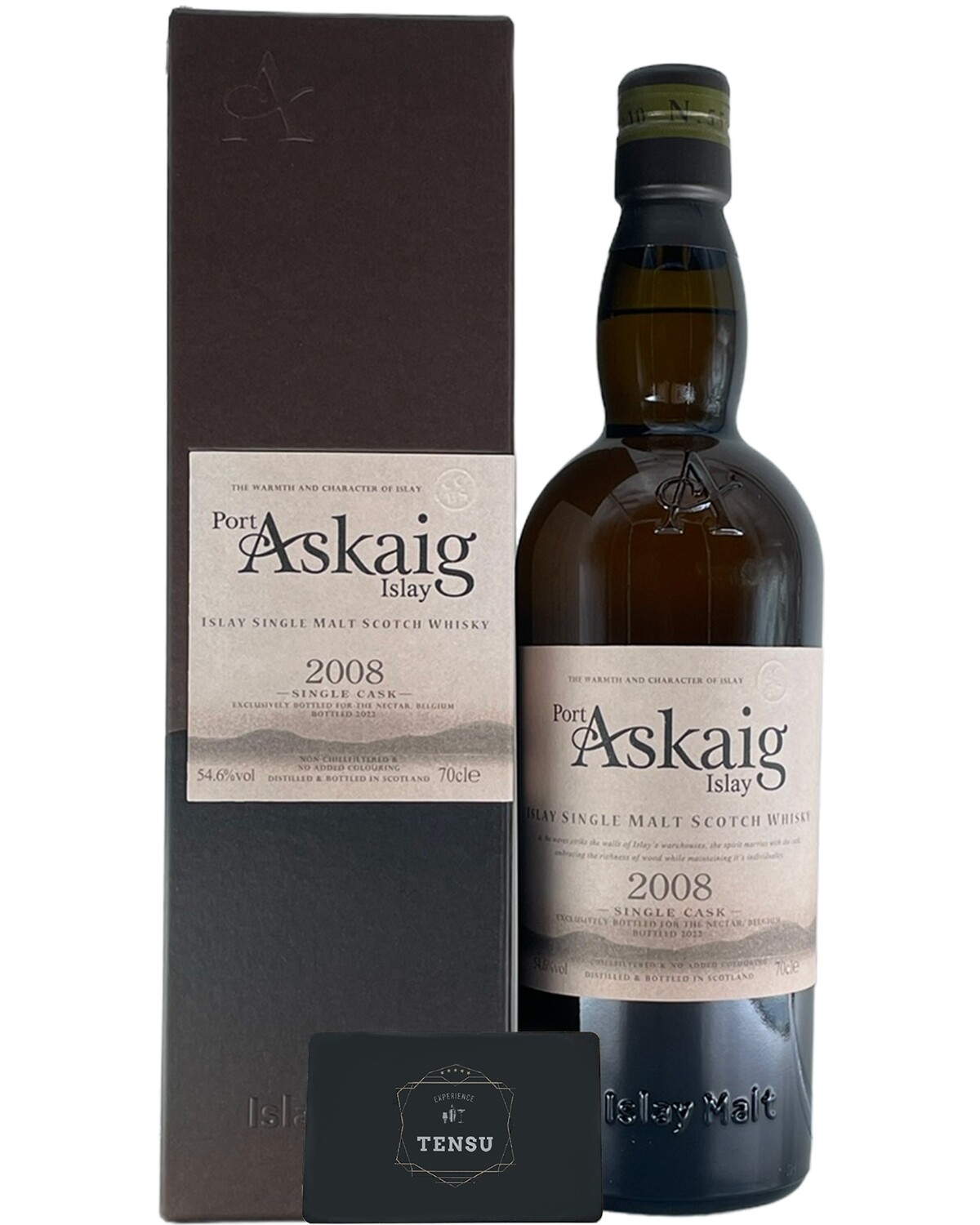 Port Askaig 13 Years Old (2008-2022) Single Cask 54.6 "Elixir Distillers/For The Nectar"