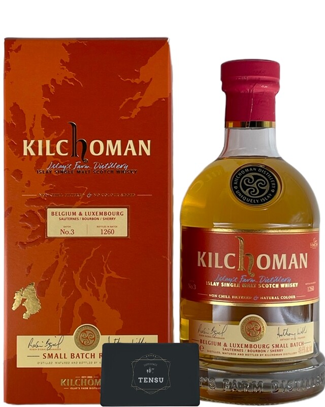 Kilchoman Small Batch No. 3 BeLux Exclusive (2022) 49.6 "OB"