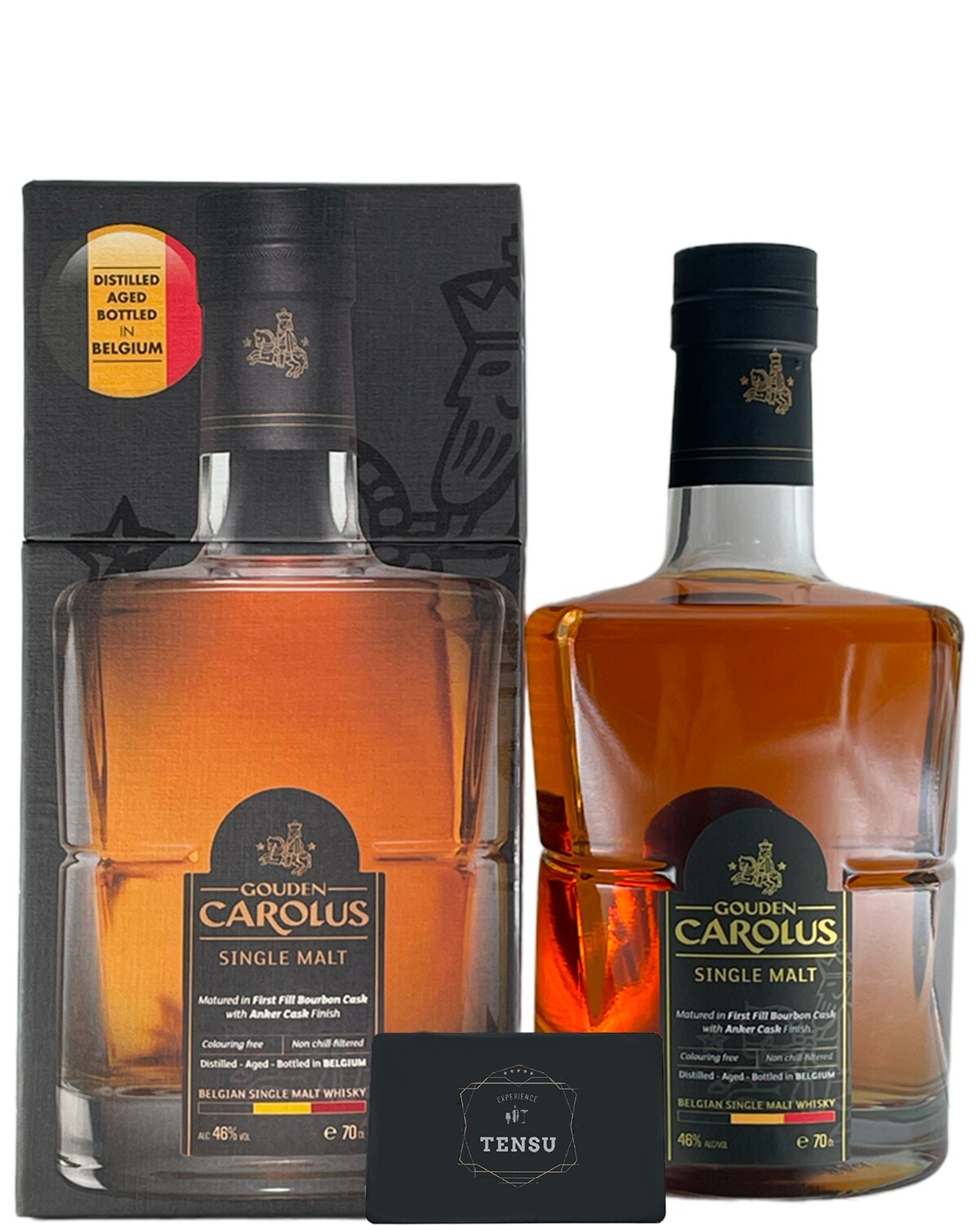 Gouden Carolus Belgian Single Malt Whisky (2022) 46,0 OB