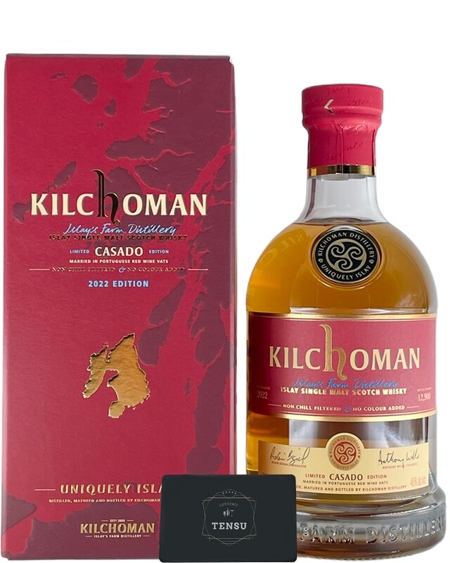 Kilchoman 6Y Casado (2014-2022) Bourbon &amp; Portugese Red Wine 46.0 "OB"
