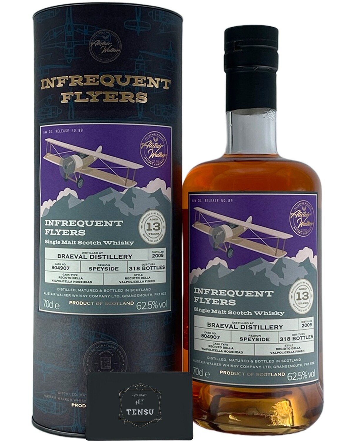 Braeval 13Y (2009-2022) 62.5 N°89 &quot;Infrequent Flyers&quot; AWWC