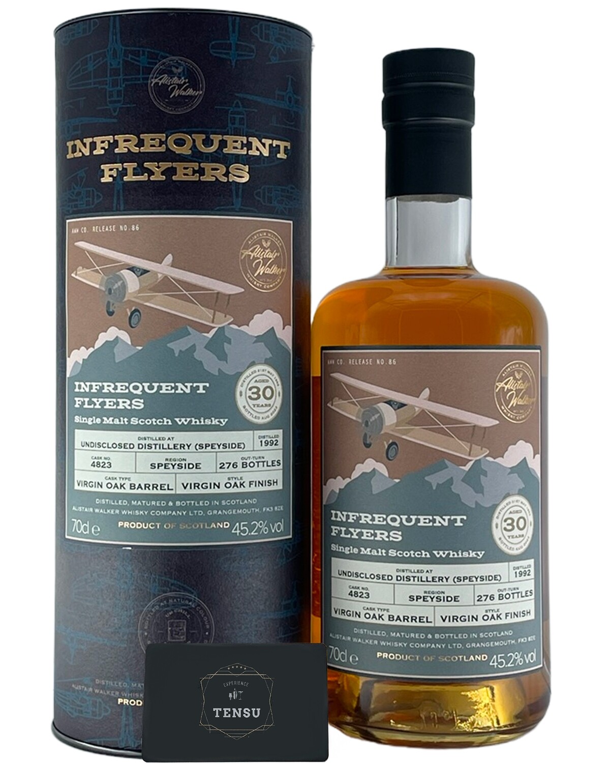 Undisclosed Speyside Distillery 30Y (1992-2022) 45,2 N°86 Infrequent Flyers "AWWC"