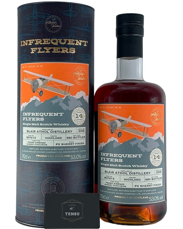 Blair Athol 14Y (2008-2022) 53.0 N°88 &quot;Infrequent Flyers&quot; AWWC