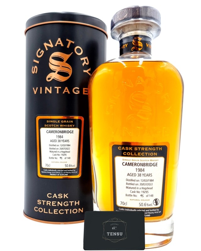Cameronbridge 38Y (1984-2022) Hogshead 50.6 CSC "Signatory"