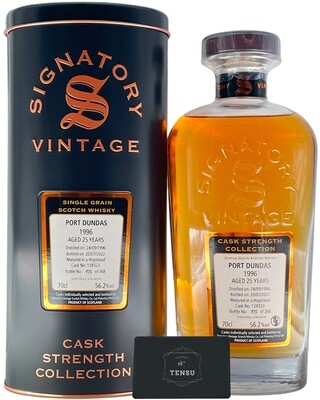 Port Dundas 25YO (1996-2022) 56.2 CSC &quot;Signatory&quot; [CLOSED DISTILLERY]