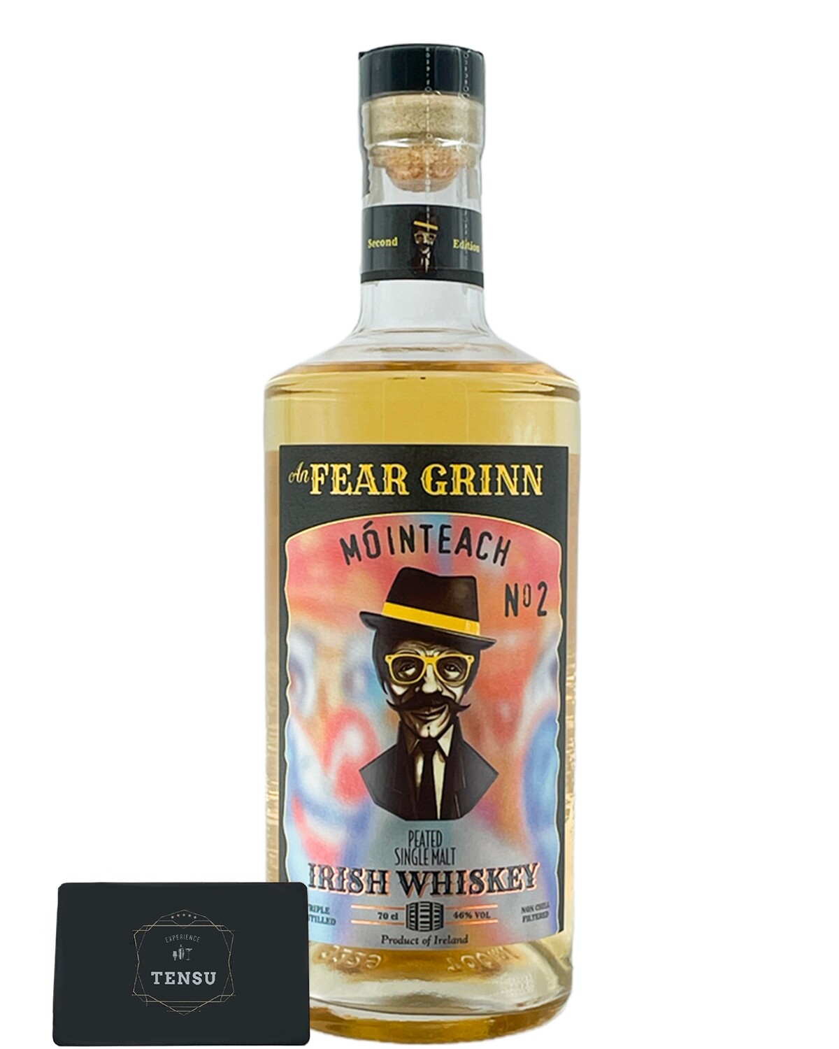 An Fear Grinn - Mointeach No. 2 Peated (Single Malt) Irish Whiskey 46,0 "Whiskey Factor"