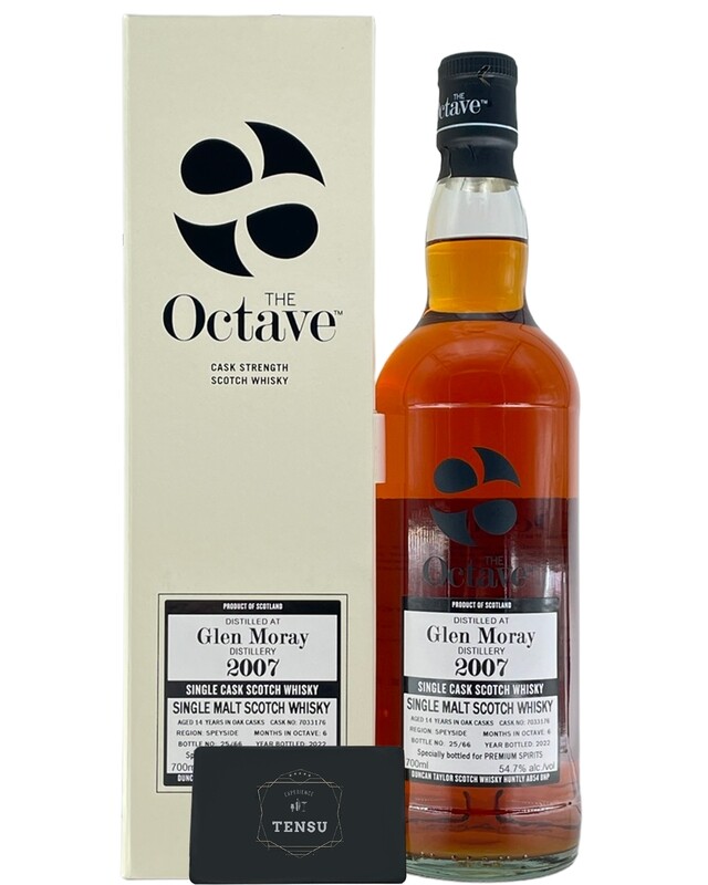 Glen Moray 14Y (2007-2022) Octave Cask 54.7 "Duncan Taylor For Premium Spirits"