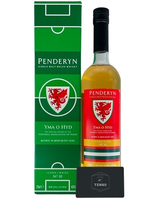 Penderyn Icons of Wales (2022) N°10 Yma O Hyd 43.0 &quot;OB&quot;