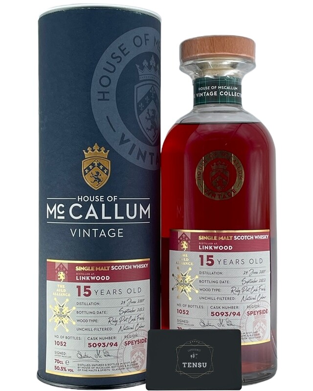 Linkwood 15Y (2007-2022) Ruby Port Cask 50.5 TAAVC "House of McCallum"