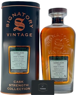 GlenAllachie 13 Years Old (2009-2022) 66.9 CSC &quot;Signatory&quot;