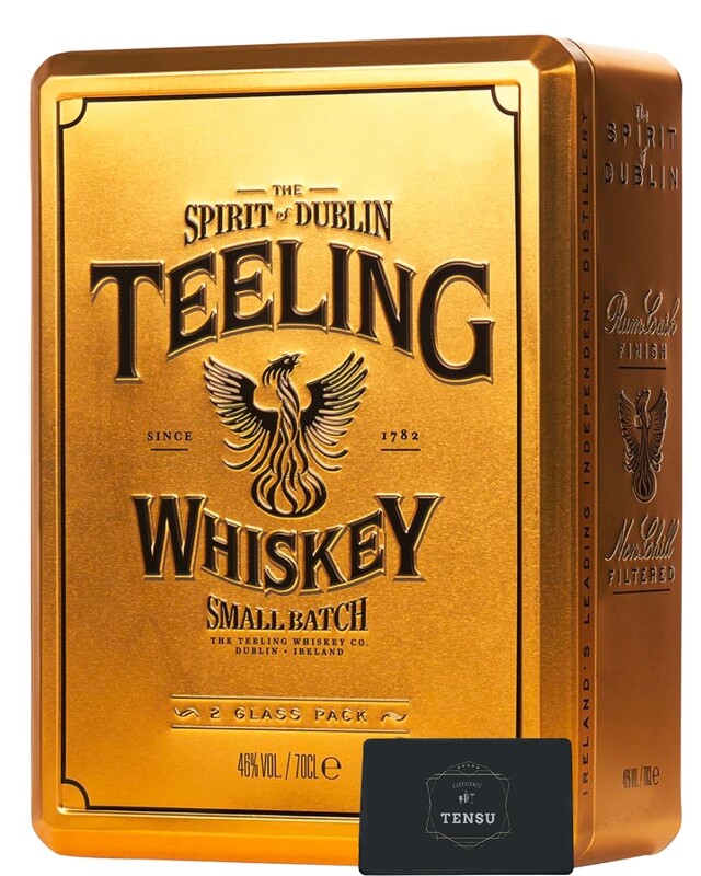 Teeling SB Rum Cask Finish -2 Glass Pack- 46.0 "OB"