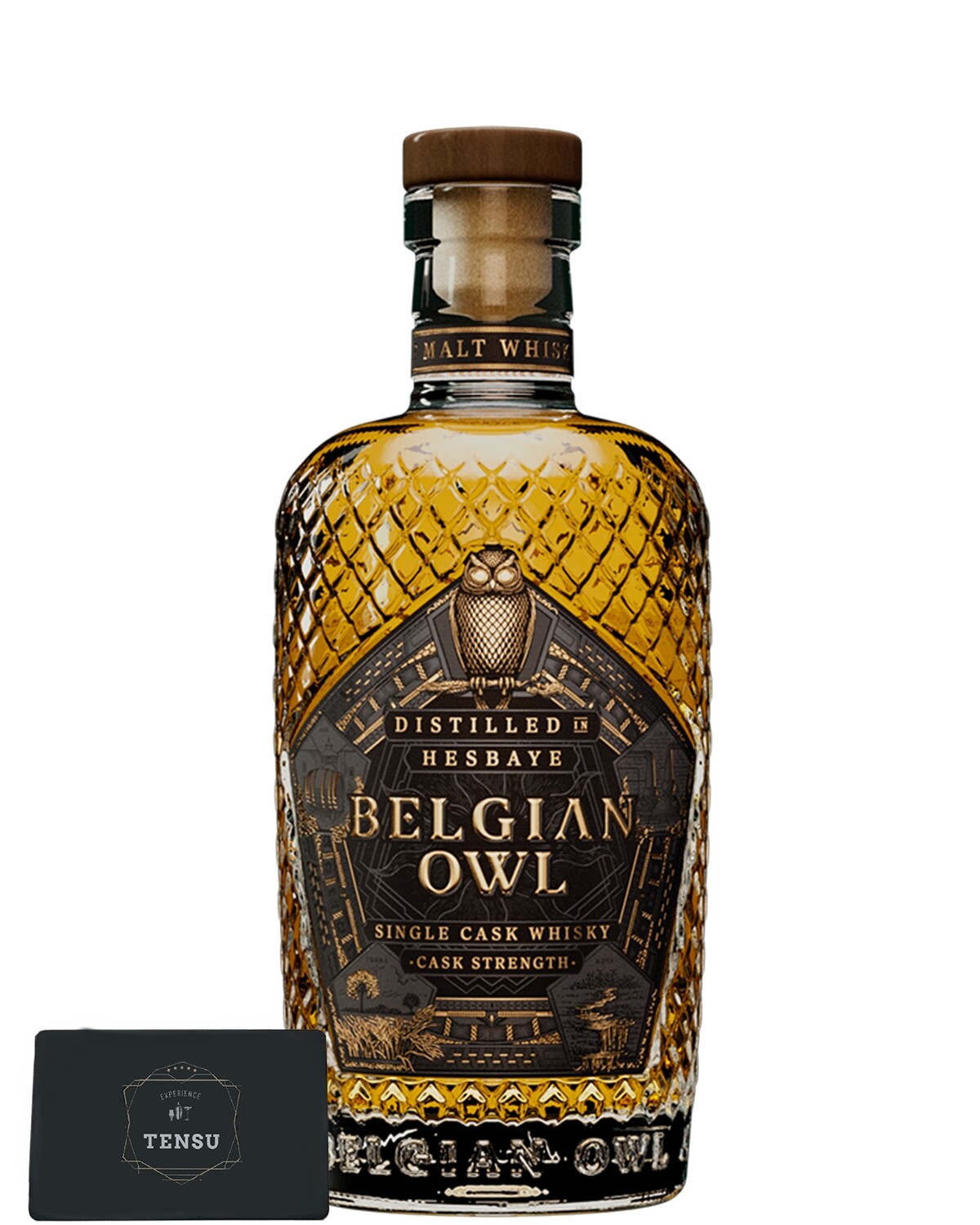 Belgian Owl Cask Strength "Single Cask" Black Intense (45 Months) 73.2 "OB"