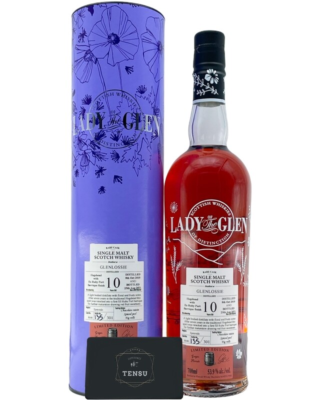 Glenlossie 10Y (2010-2021) Ruby Port Barrique 53.9 "Lady of the Glen"