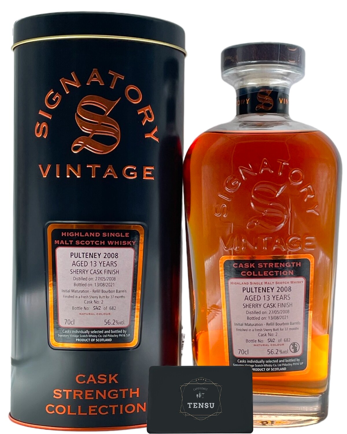 Old Pulteney 13 Years Old (2008-2021) 56.2 CSC "Signatory"