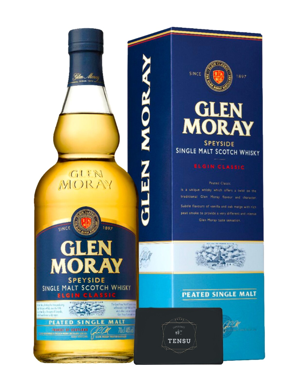 Glen Moray Peated Single Malt (2022) Elgin Classic 40.0 "OB"