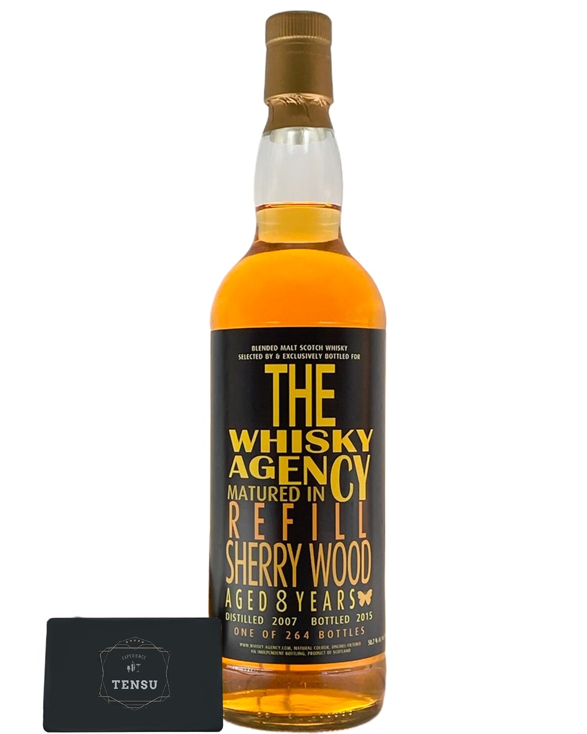 Blended Malt 8Y -Bottled Letters- (2007-2015) 50.7 "The Whisky Agency"