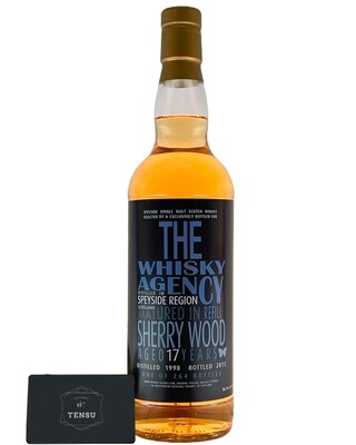 Speyside Region 17Y (1998-2015) 50.3 BTLT &quot;The Whisky Agency&quot;