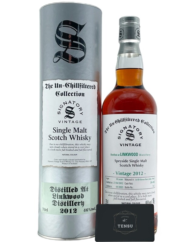 Linkwood 10Y (2012-2023) 1st Fill Oloroso Sherry 46.0 UCF "Signatory"