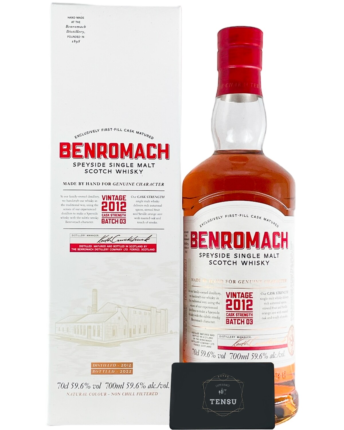 Benromach Vintage 2012 - Cask Strength Batch 3 59.6 "OB"