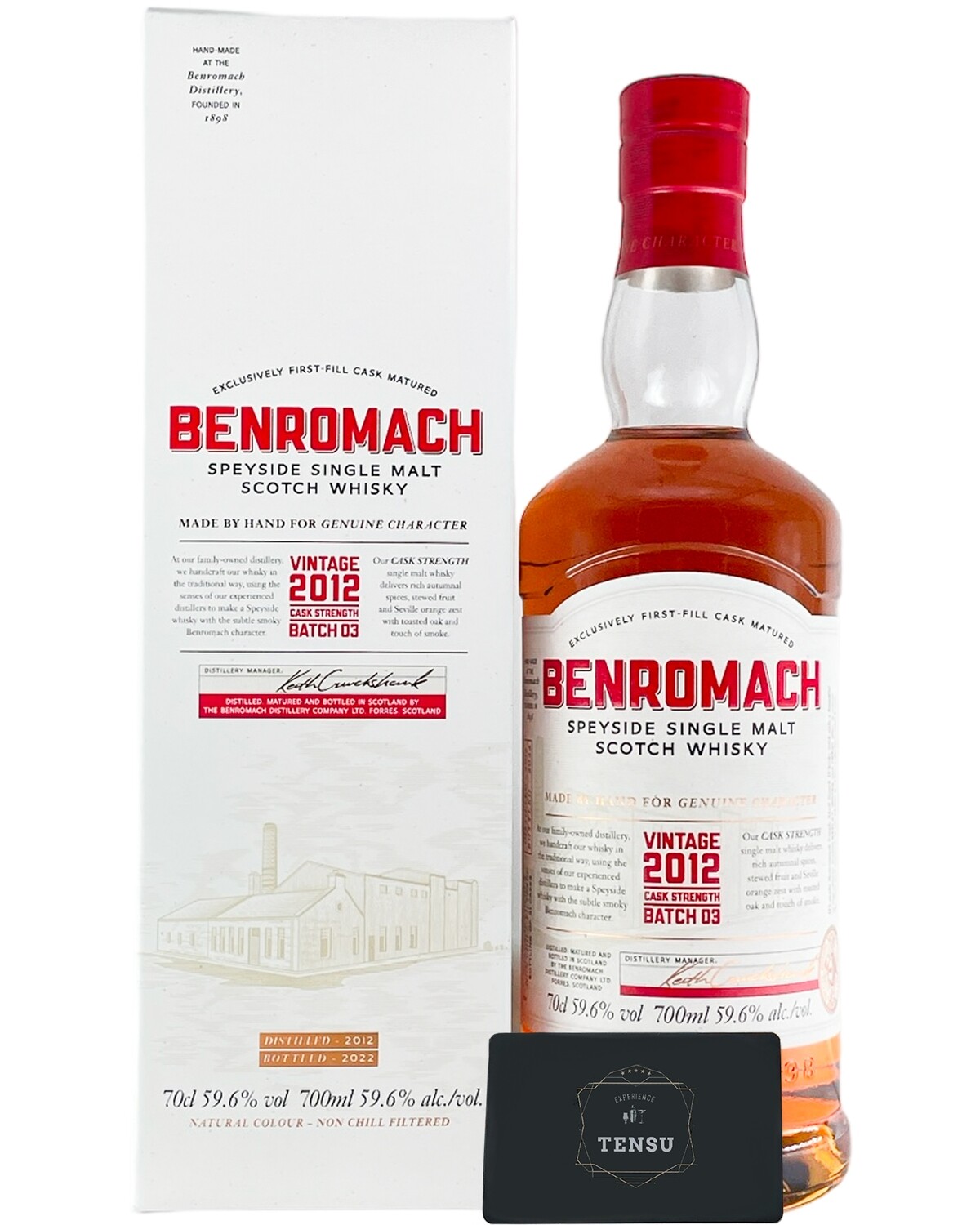 Benromach Vintage 2012 - Cask Strength Batch 3 59.6 &quot;OB&quot;