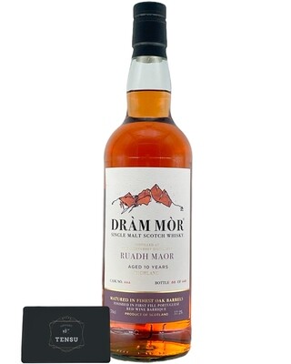 Glenturret 10Y Ruadh Maor (2012-2022) 1st Fill Portuguese Red Wine Barrique 57.2 &quot;Dram Mor&quot;